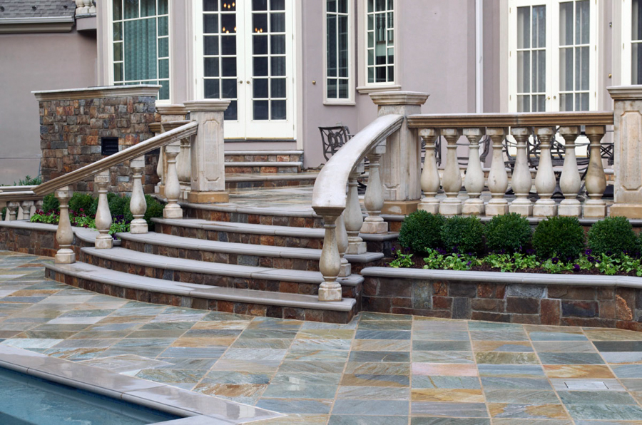 concrete patio thoughts with hearth pit patio deck designs free